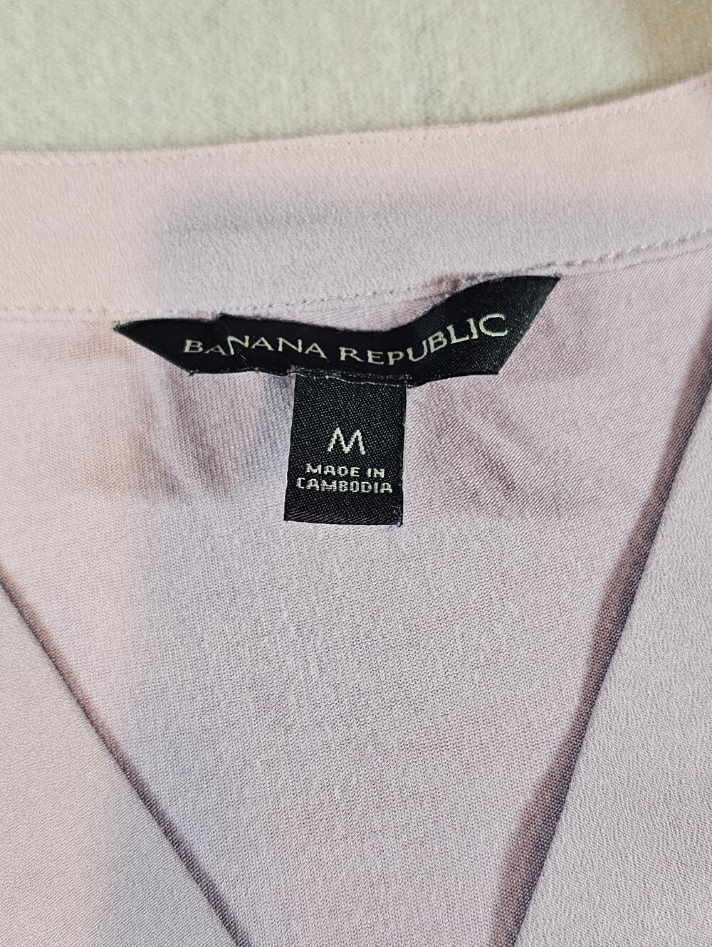 Banana Republic Cap Sleeve Pink Top Size Medium - Picture 2 of 5